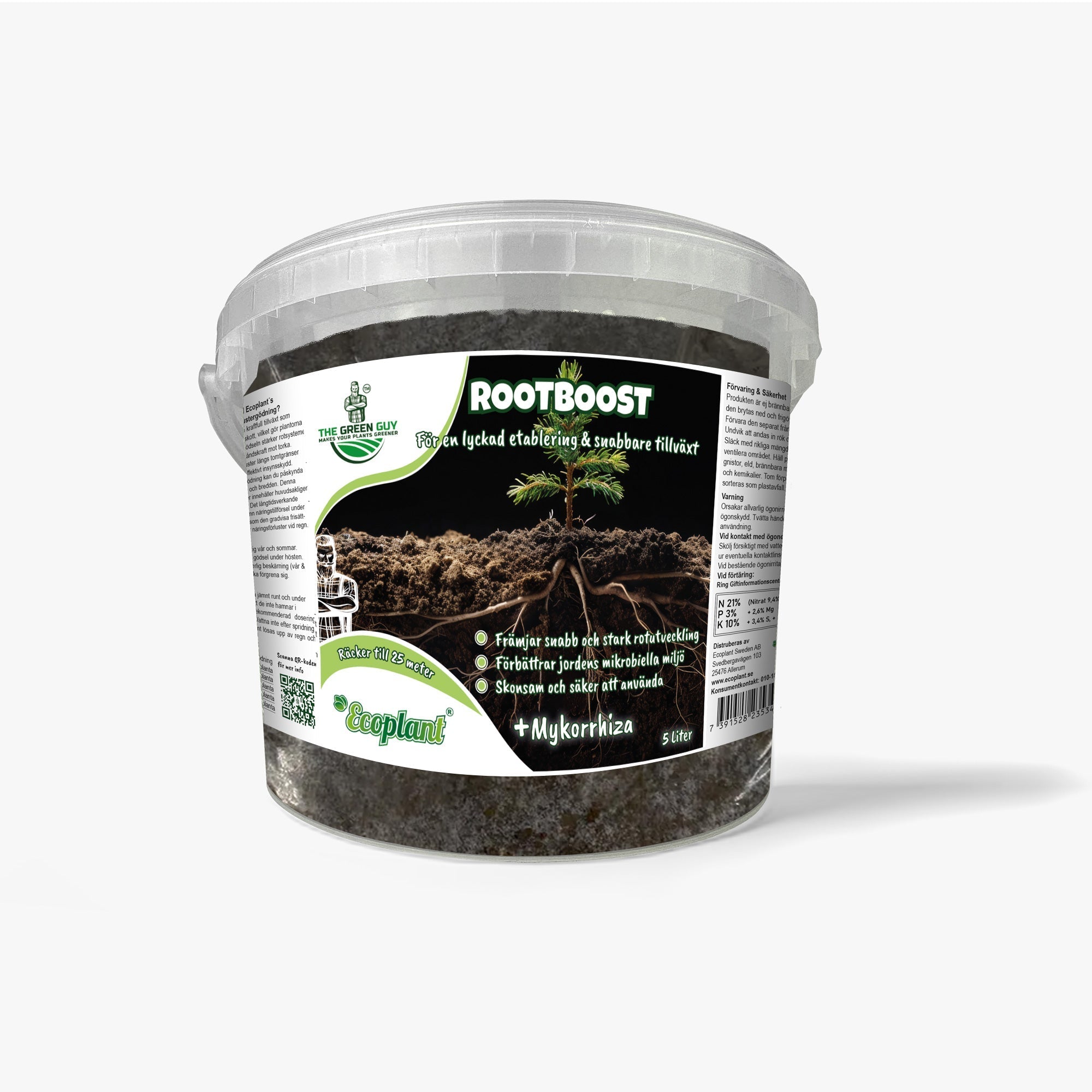 Köp RootBoost 5 liter - Fraktfri Ecoplant Sweden AB Gödsel